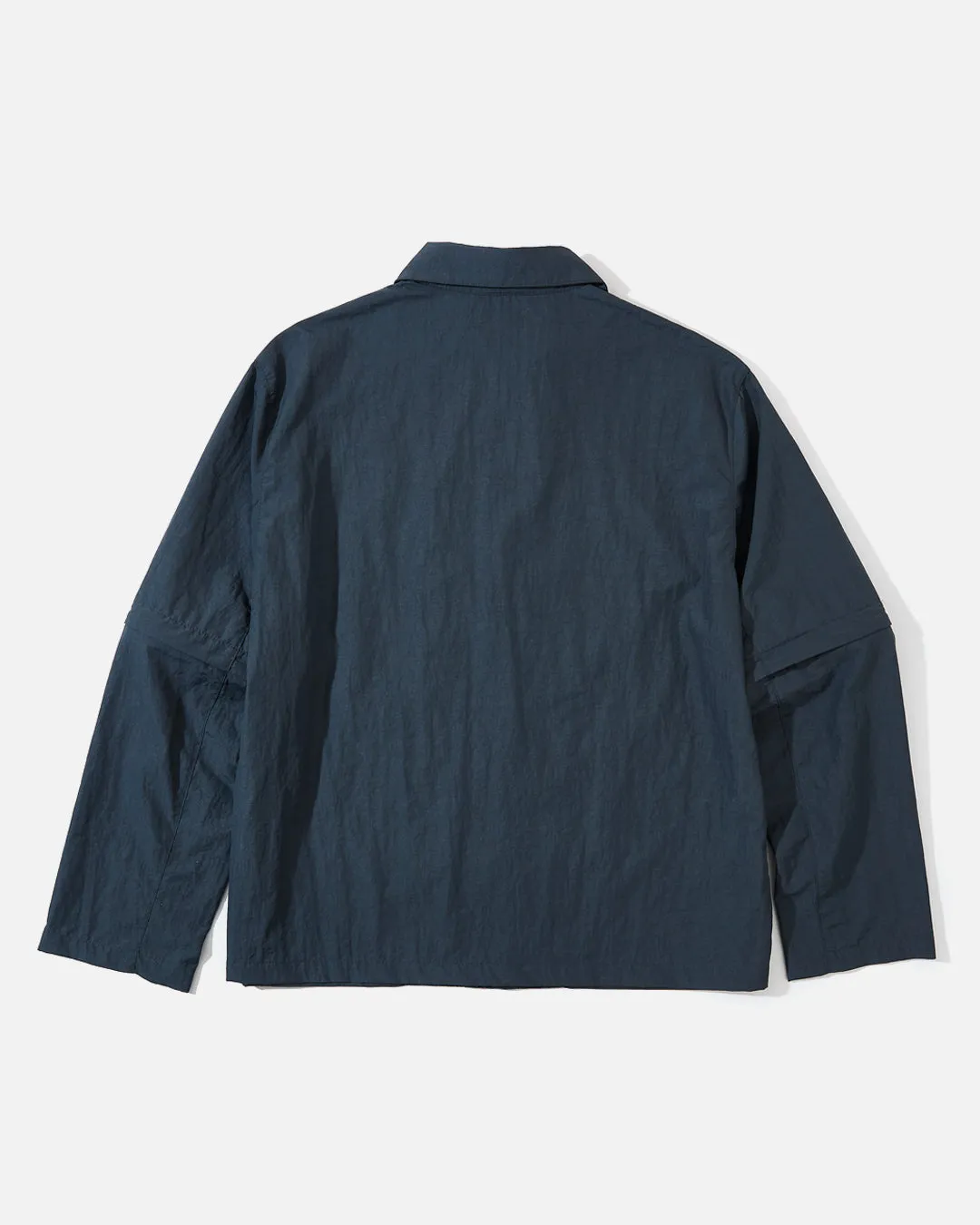 Zip Sleeve Shirt - Slate Grey