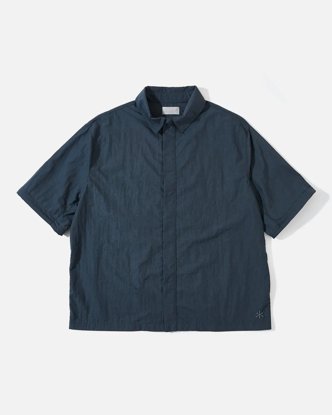 Zip Sleeve Shirt - Slate Grey